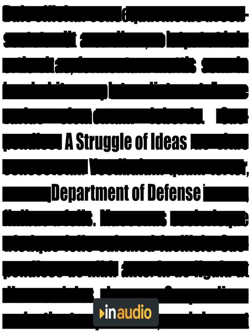 Title details for A Struggle of Ideas by Department of Defense - Available